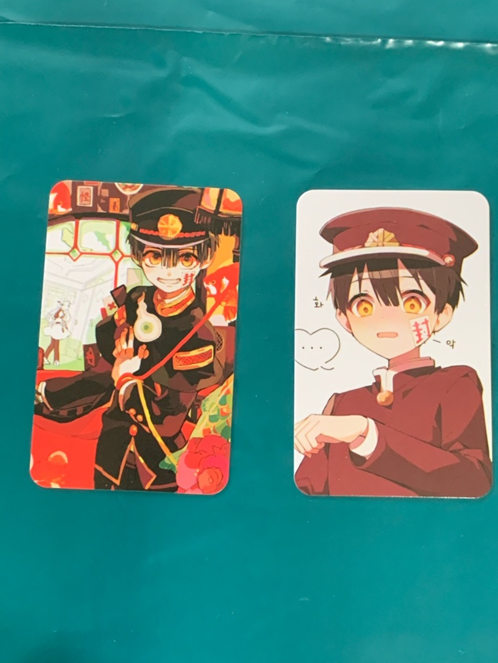 Anime TBHK Collectible Card Set - Black & Red Uniform